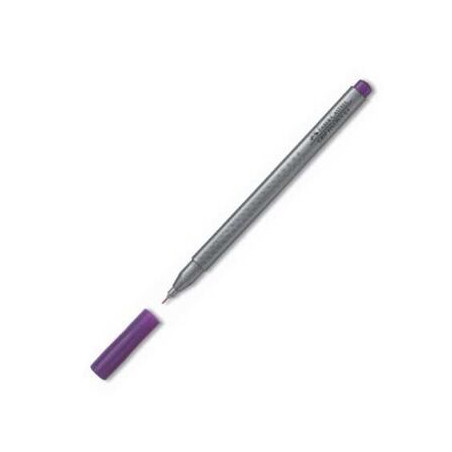 Faber-Castell Grip Finepen 0.4 mm Mor  İnce Uçlu Keçeli Kalem