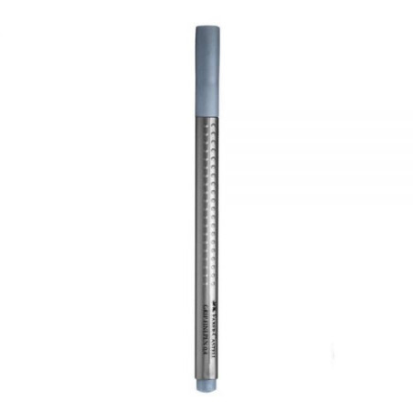 Faber-Castell Grip Finepen 0.4 mm Gri  İnce Uçlu Yazı ve Çizim Kalemi