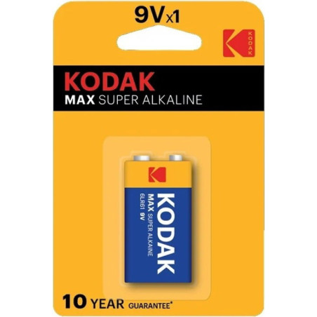 K9V-1 Max Alkalin Pil Blister 9 Volt 30952850