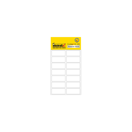 Ofis Etiketi 15x36 10 lu SC-009B