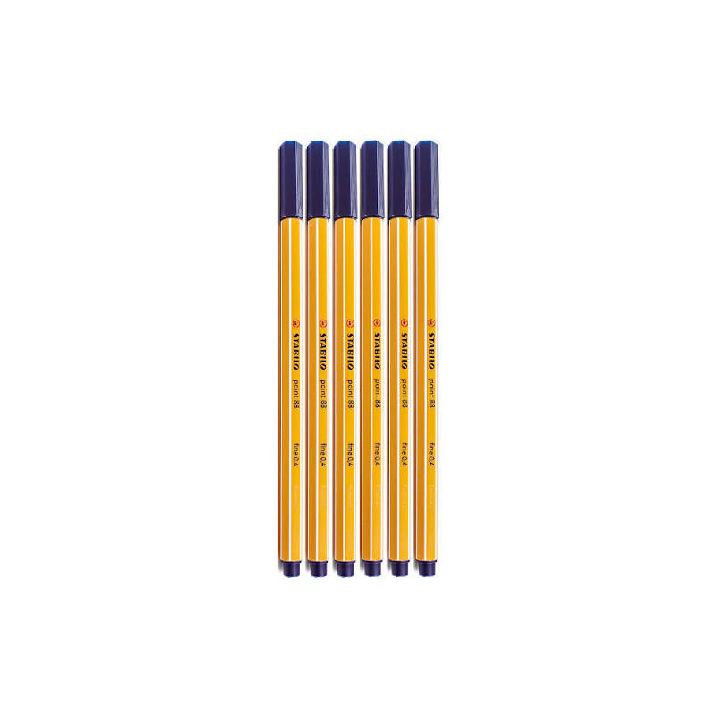 Stabilo Point 88 88 49 Çilek Kırmızısı 0,4 mm İnce Uçlu Keçeli Kalem