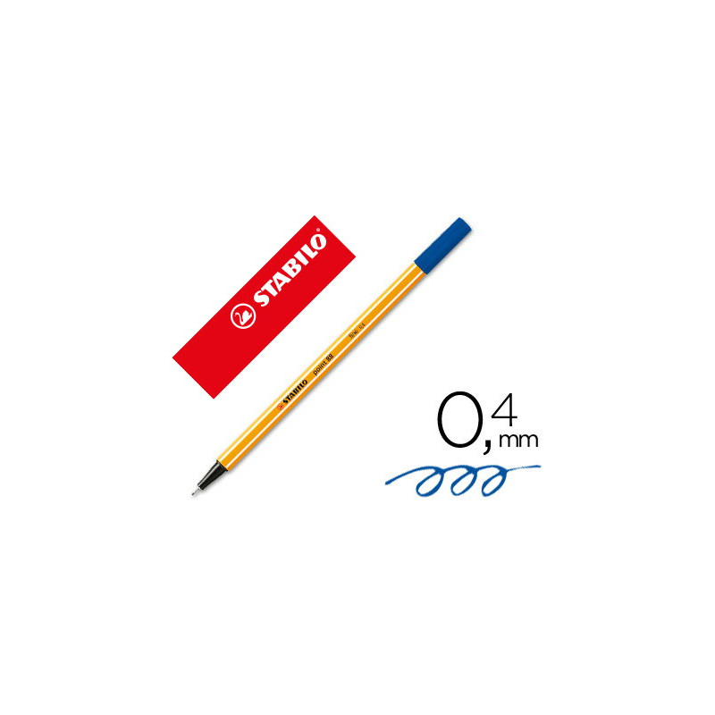 Stabilo Point 88 88 49 Çilek Kırmızısı 0,4 mm İnce Uçlu Keçeli Kalem